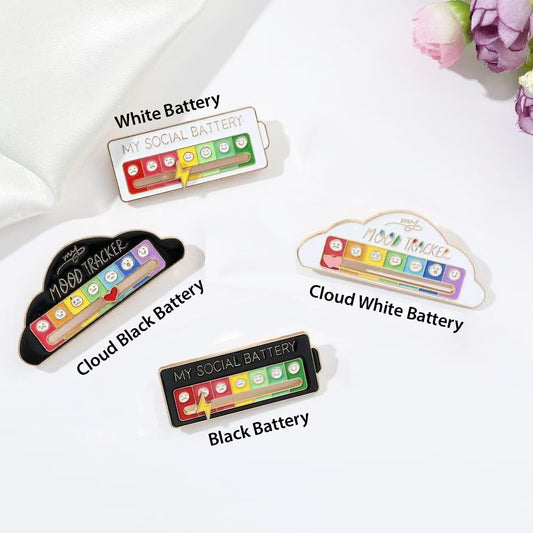 Social Battery Pin
