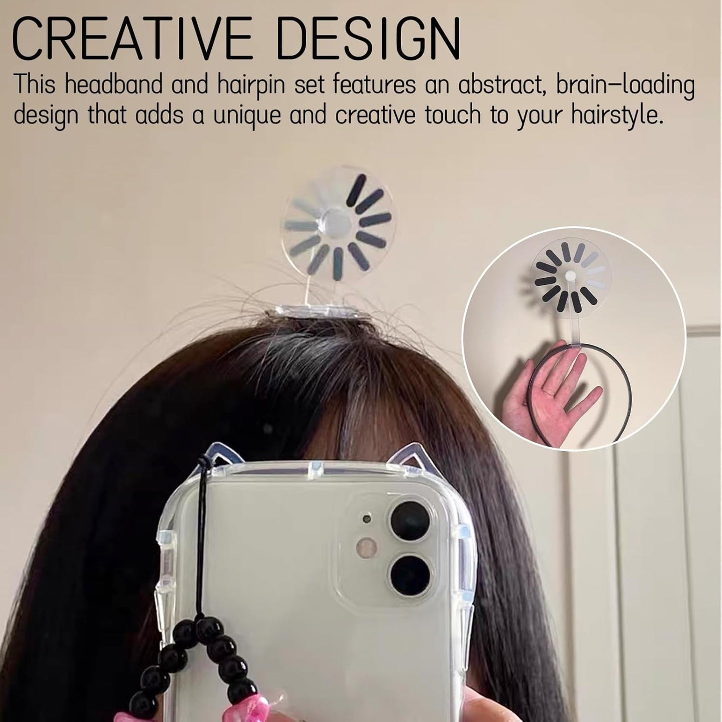 Loading HeadBand & Hair Clip