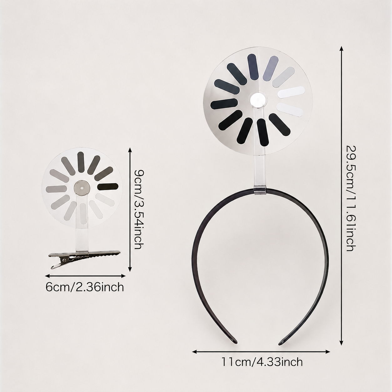 Loading HeadBand & Hair Clip